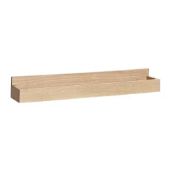 Hübsch Folk picture ledge small, Oak Beige New