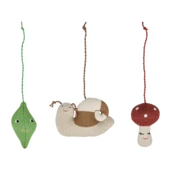 OYOY Forest play toys for baby gym, Brown-green-red BrownGreenRed Outlet