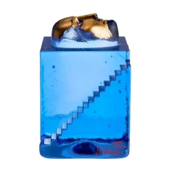 Kosta Boda Fortress Man BV AC-25, Blue New