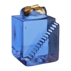 Kosta Boda Fortress Man BV AC-25, Blue New