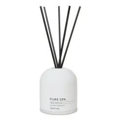 Blomus Fraga fragrance sticks 100 ml, French Cotton-Lily White BlackWhite