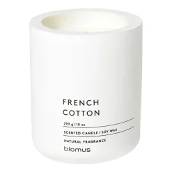 Blomus Fraga scented candles 55 hours, French Cotton-Lily White Discount
