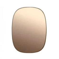 Muuto Framed mirror, , 59x44 cm Pink
