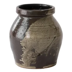 Tell Me More Franca flower pot Ø13.5 cm, 13.5x16.2 cm BlackBrown