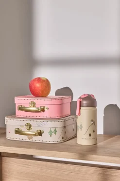 OYOY Friends in the Forest suitcase set 2 pieces, Deer & Duck PinkBeige Discount