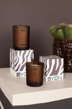 Byon Fumage scented candle, 30 h Brown Clearance