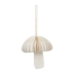 Broste Copenhagen Fungi Christmas tree decoration, Off White Sale
