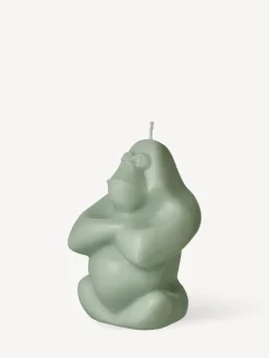 Kosta Boda Gabba Gabba Hey candle 11.5 cm, Green Hot