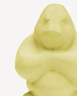 Kosta Boda Gabba Gabba Hey sculpture 120 mm, Banana Milk Yellow Clearance