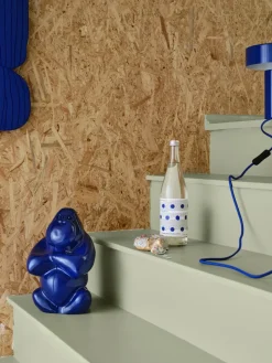 Kosta Boda Gabba Gabba Hey sculpture 305 mm, Klein Blue Clearance