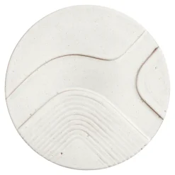 MUUBS Gaia wall decoration Ø26 cm, Oyster Beige Clearance