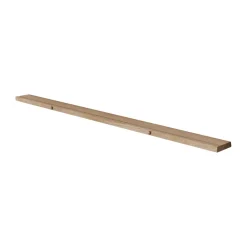 MOEBE Gallery shelf picture strip 115 cm, Oak Brown Discount