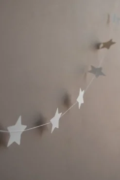 DBKD Garland star garland, White New