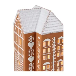 Kähler Gingerbread candle latern large 17 cm, Brown Sale