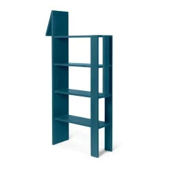 Ferm Living Giraffe bookshelf 69x140 cm, Dark Blue