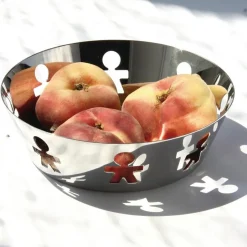 Alessi Girotondo bowl, stainless steel GreySilver-coloured Sale