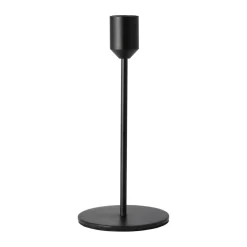 Scandi Living Glare candle holder 18 cm, Black Discount