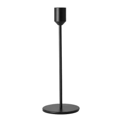 Scandi Living Glare candle holder 22 cm, Black Discount