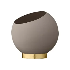 AYTM Globe flowerpot Ø17 cm, Taupe Grey Best