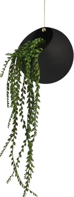 AYTM GLOBE hanging pot Ø21 cm h32 cm, Black Discount