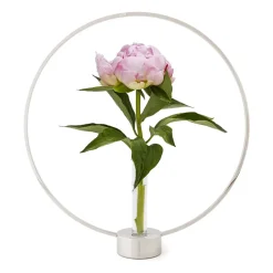 KLONG Gloria candle holder, small, nickel Silver-coloured Outlet