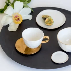 URBAN NATURE CULTURE Good Morning Grow saucer Ø14 cm, Brass Gold-coloured Sale