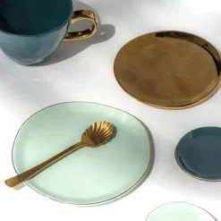 URBAN NATURE CULTURE Good Morning Grow saucer Ø14 cm, Brass Gold-coloured Sale