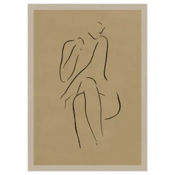 Paper Collective Grace I poster, 70x100 cm Beige Outlet