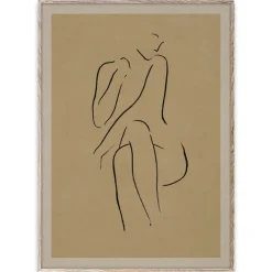 Paper Collective Grace I poster, 70x100 cm Beige Outlet