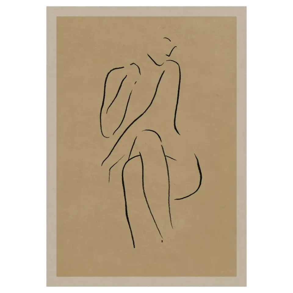 Paper Collective Grace I poster, 30x40 cm Beige Discount