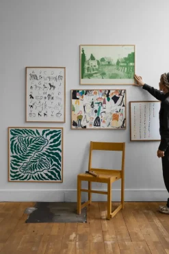 Fine Little Day poster, 70x70 cm Green Sale