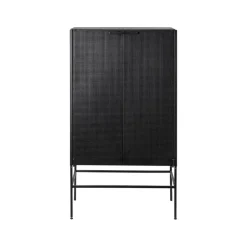 Kristina Dam Studio Grid cabinet, Black Hot
