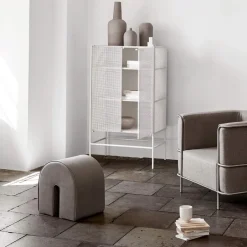 Kristina Dam Studio Grid cabinet, Black Hot