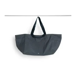 HAY Grid Weekend Bag, Dark , large Blue Outlet
