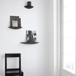 Audo Copenhagen Gridy Fungi shelf , large Black Outlet
