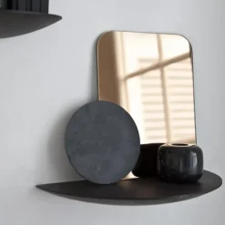 Audo Copenhagen Gridy Fungi shelf , medium Black