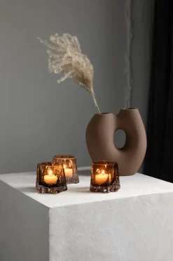 Cooee Design Gry lantern Ø8 cm, Cognac Brown Clearance
