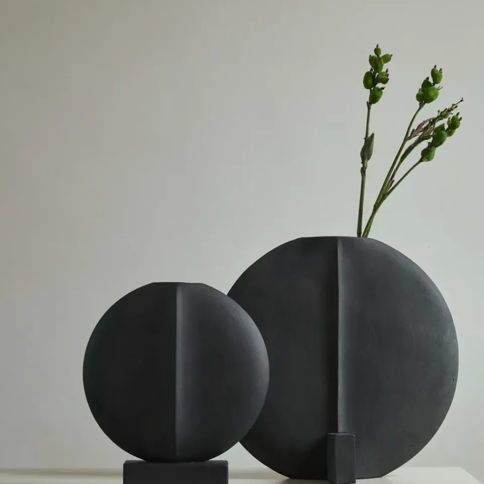 101 Copenhagen Guggenheim vase mini, Coffee Brown Hot