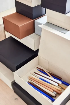 OYOY Hako storage box A4, Stone Grey New