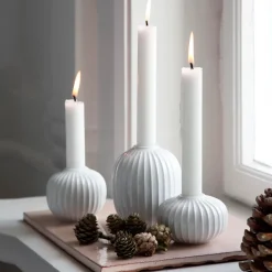 Kähler Hammershøi candleholder small, White New