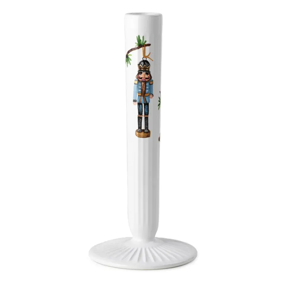 Kähler Hammershøi Christmas candle sticks white, 20 cm MultiWhite Hot