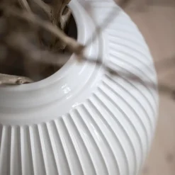 Kähler Hammershøi floor vase 50 cm, White New