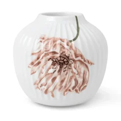 Kähler Hammershøi Poppy vase 13 cm, White Hot
