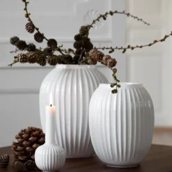 Kähler Hammershøi vase large, White Best