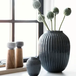 Kähler Hammershøi vase mini, anthracite Grey