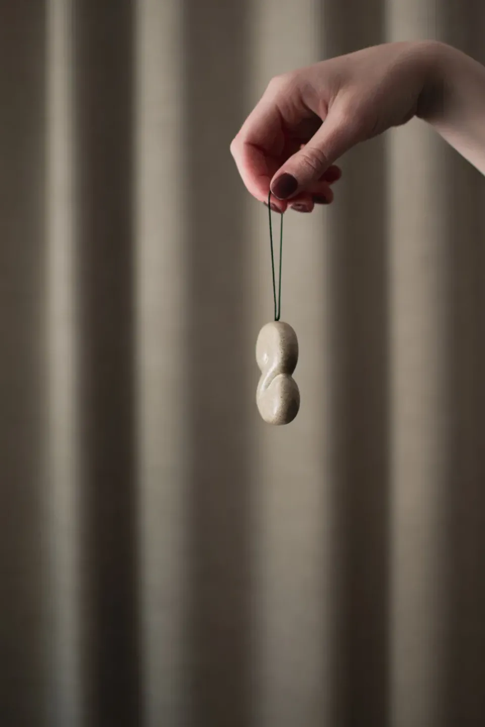 DBKD Hanging bun decorative ornament, Beige Hot