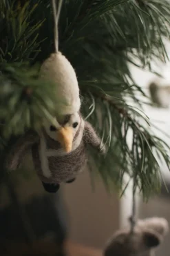 DBKD Hanging penguin decoration hanger, Beige-white BeigeWhite New