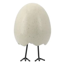 DBKD Happy feet Easter decoration, Vanilla White New