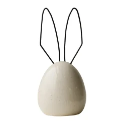 DBKD Hare Easter decoration H18 cm, Vanilla Beige Clearance