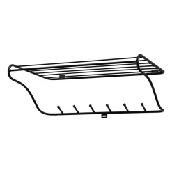 Maze Hat rack shelf, Black